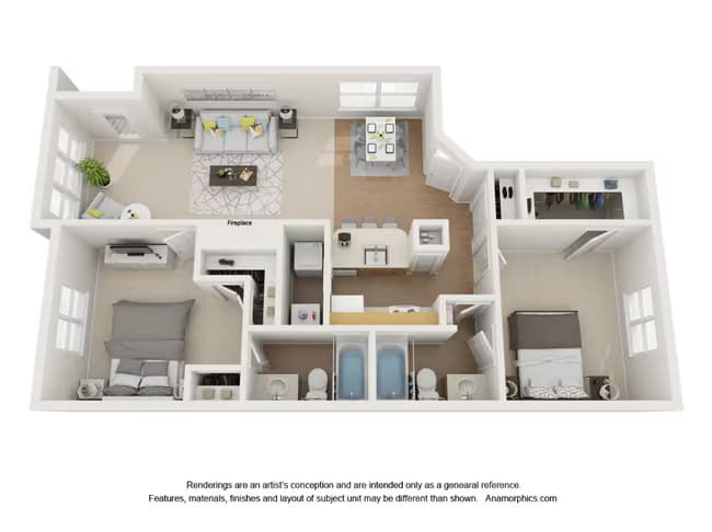 Unit 3009 3009 floor plan