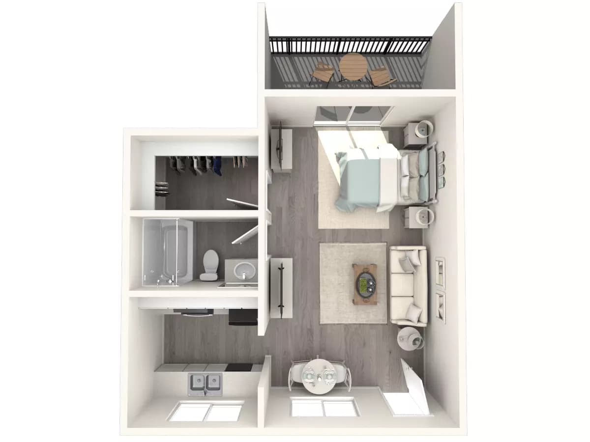 Studio M-M21 floor plan