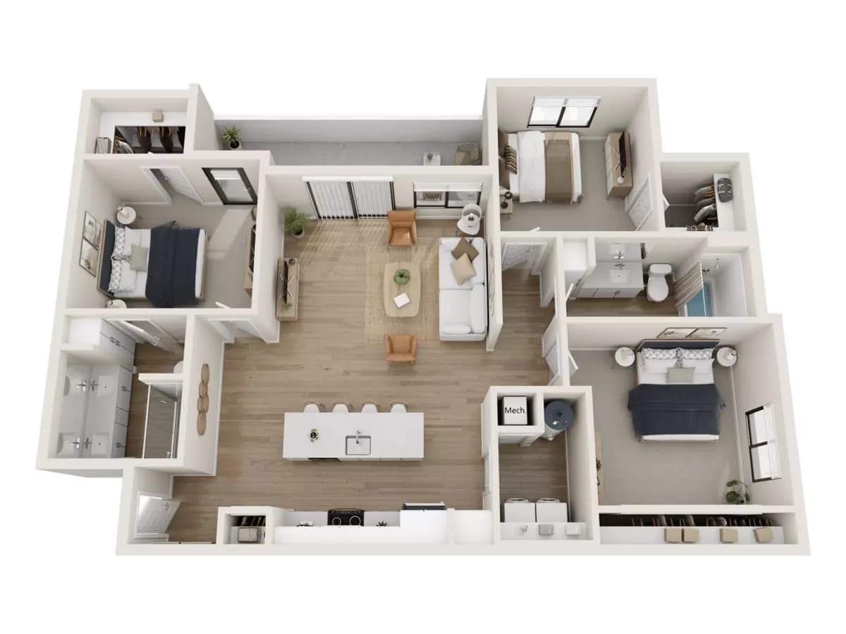 Steel 22-3159 floor plan