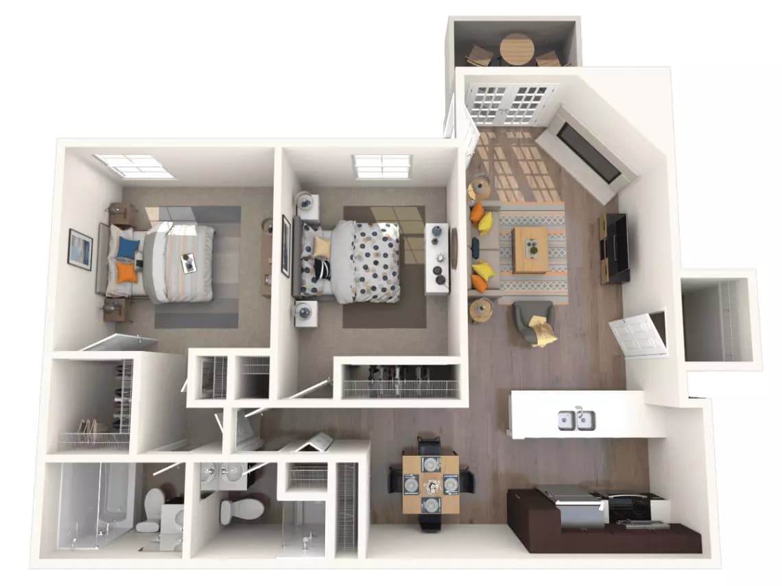 Unit 01-1005 01-1005 floor plan