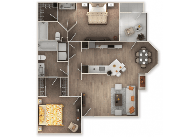 Brittany 0232 floor plan