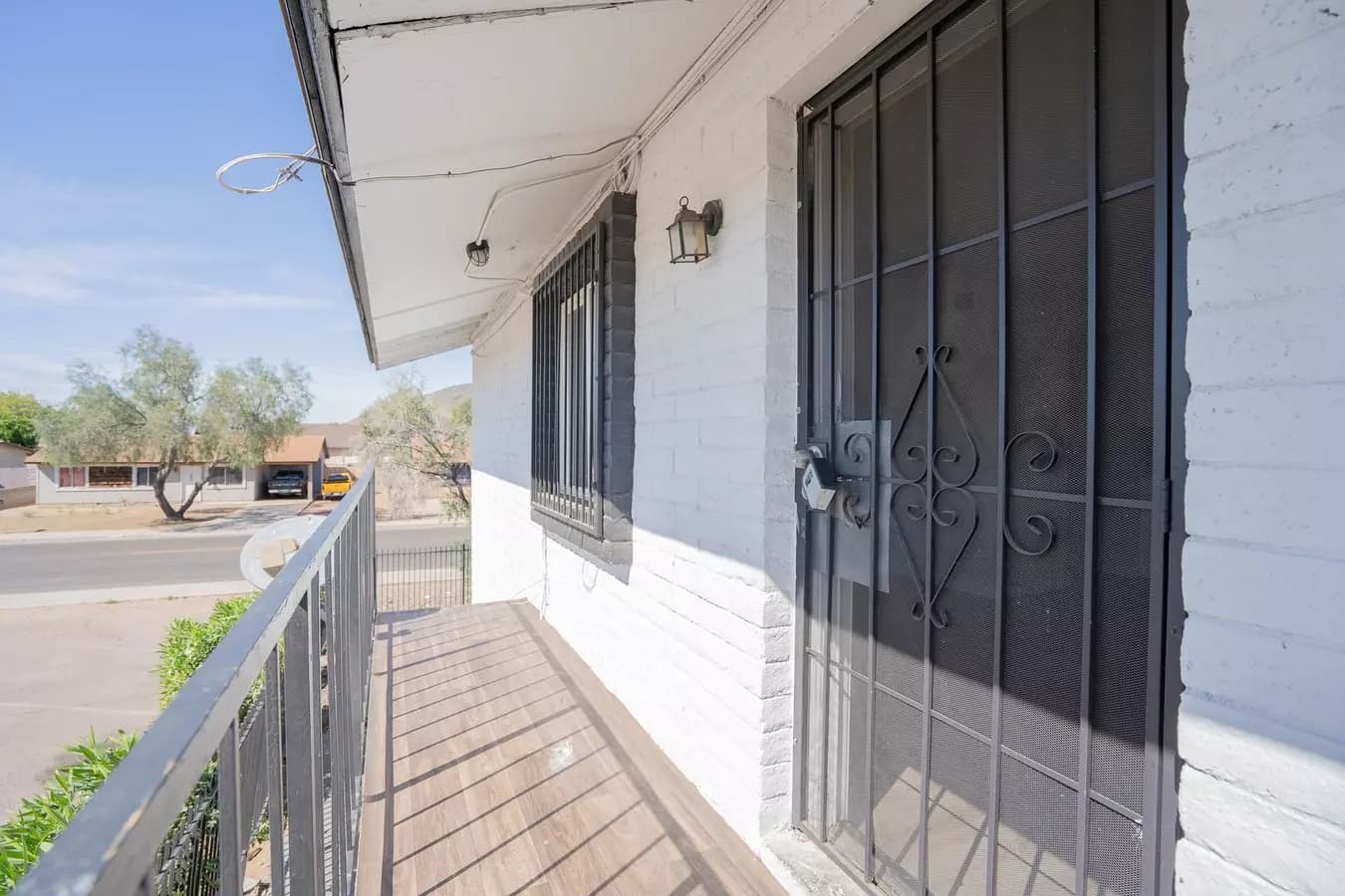 2 Beds, 1 Bath Model floor plan