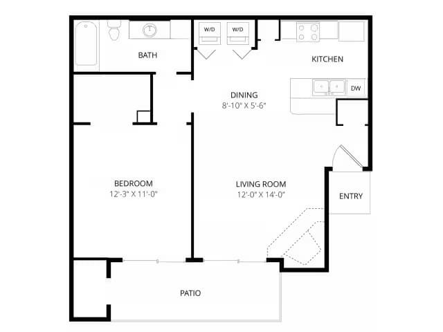 A1 Premium 2108 floor plan