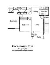 The Hilton Head floor plan