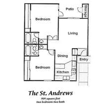 The St. Andrews floor plan