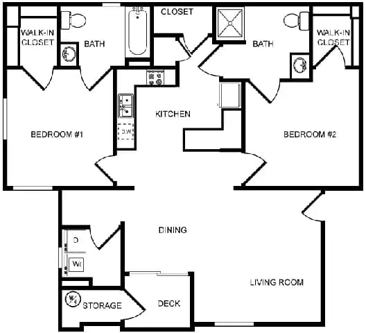 Unit 1109 1109 floor plan