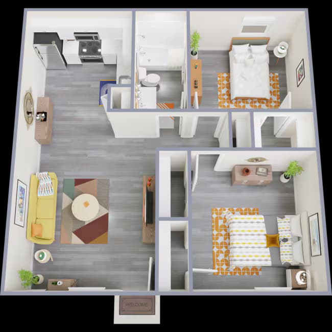 B1 A-302 floor plan