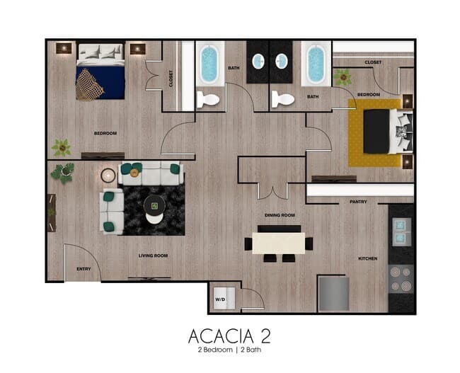 Acacia 2 043 floor plan