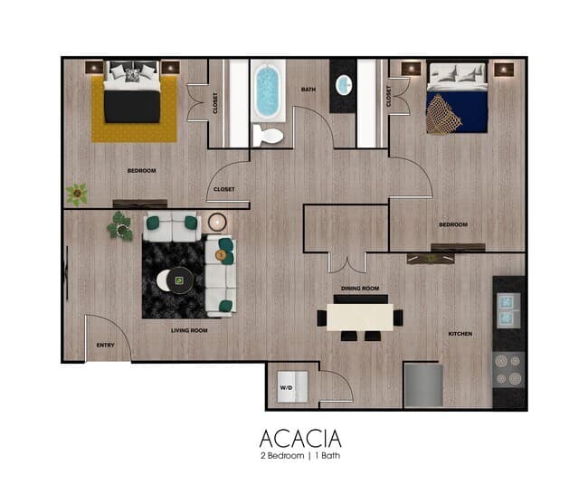 Acacia 073 floor plan