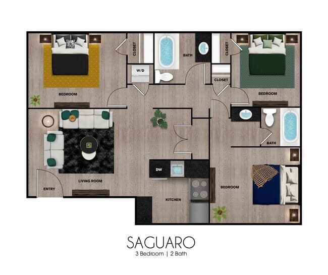 Saguaro 081 floor plan
