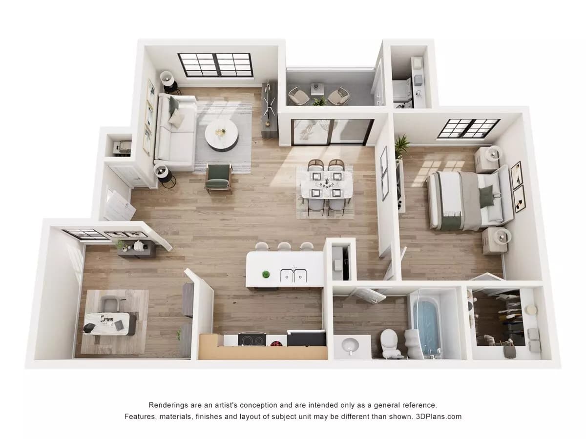 Unit 2048 2048 floor plan