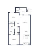 B1 1072B floor plan