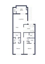 B2 2163A floor plan