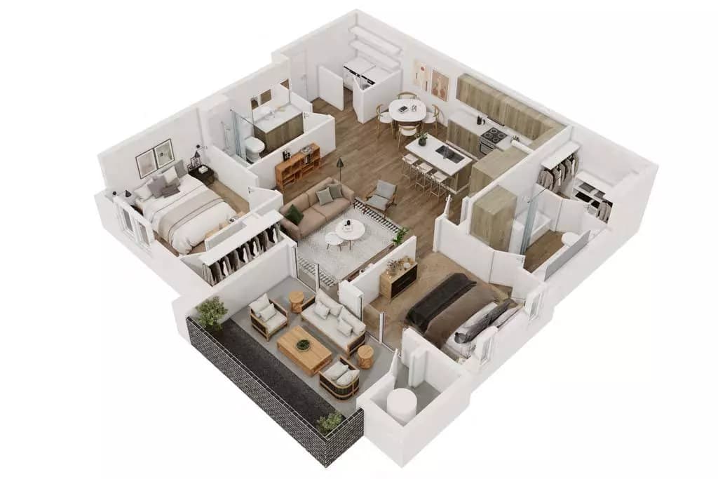 Onyx 208 floor plan