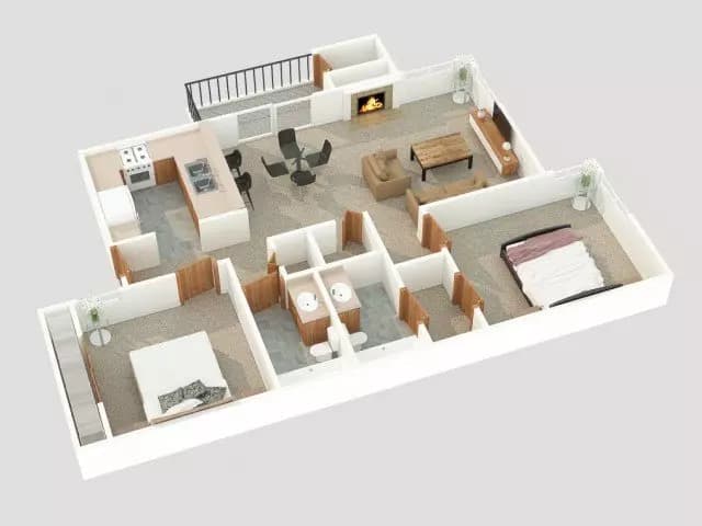 Unit C02 C02 floor plan