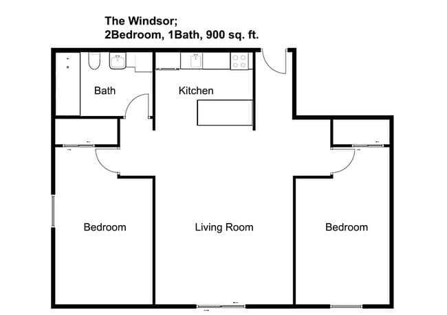 The Windsor 04-001 floor plan