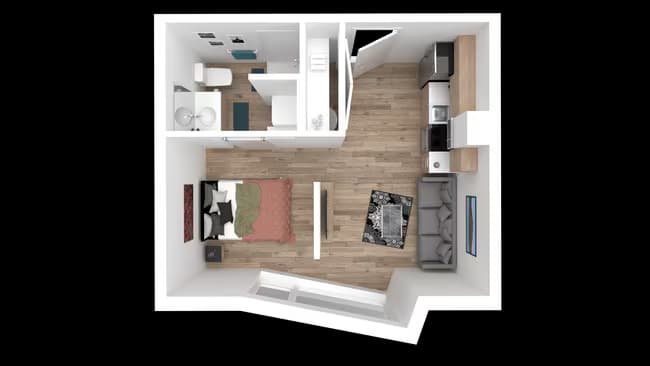 Cologne Furnished 404-F floor plan
