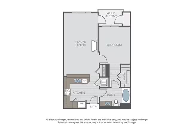 Plan 1C 1-304 floor plan