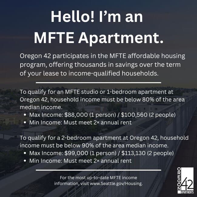 MFTE 1 Bedroom F 320 floor plan
