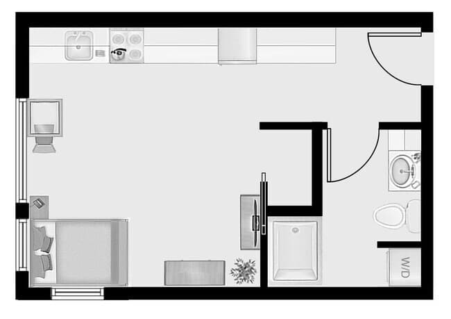 Studio floor plan