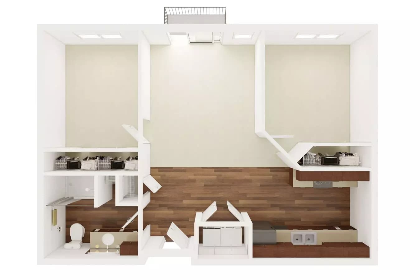 2x1 537 floor plan