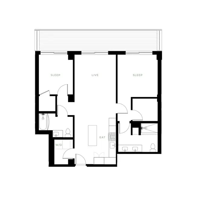 B-BMR N426 floor plan