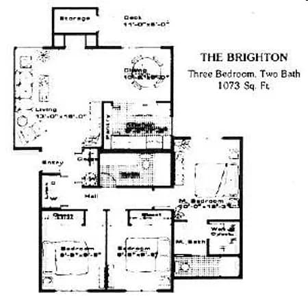 Ponderosa floor plan