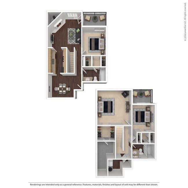Three Bedroom, Two Bathroom To 30D floor plan