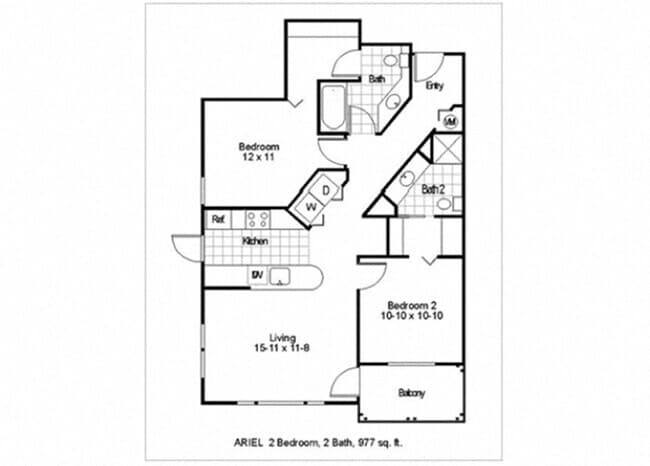 Ariel 306 floor plan