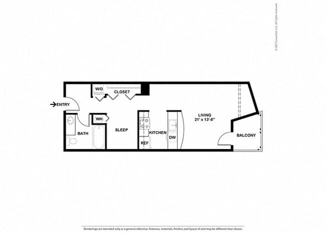 Pluto 222 floor plan