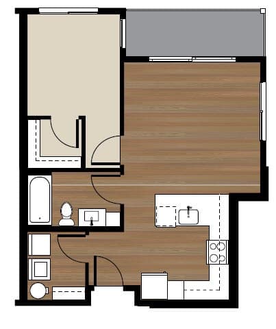 Arctic Fritillary S-204 floor plan