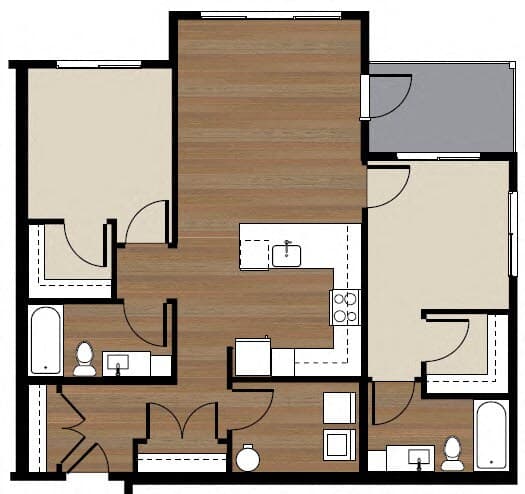Viceroy E-204 floor plan