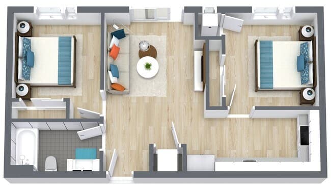 Unit 424 424 floor plan