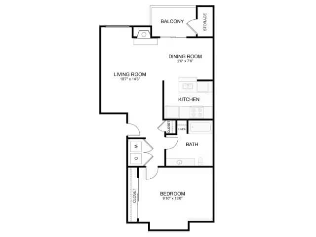 Manette G-101 floor plan