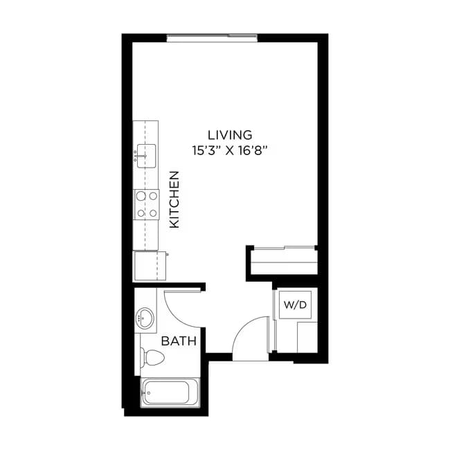 A1 402 floor plan
