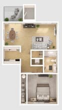 A1 E-207 floor plan