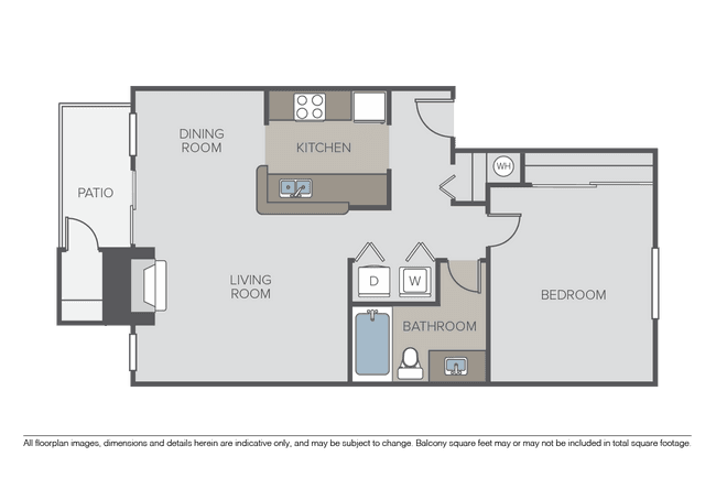 Unit 01A303 01J101 floor plan