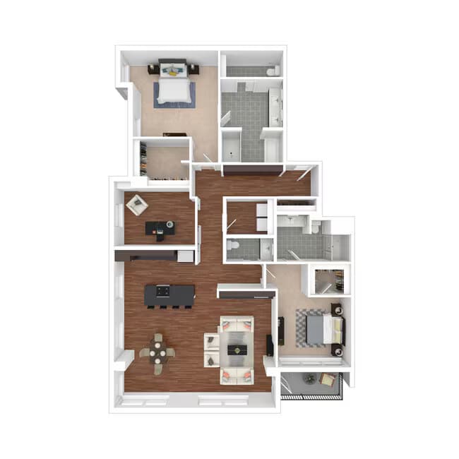 PH_UnitB 2804 floor plan