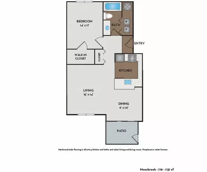 Mossbrook L203 floor plan
