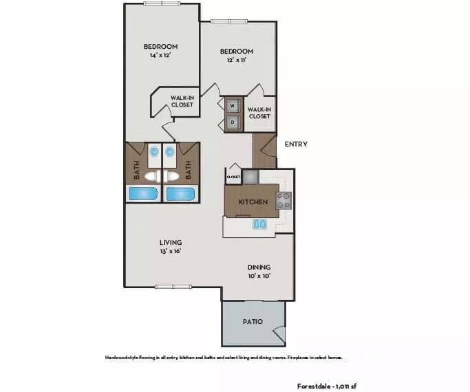 Forestdale & Oakmont M304 floor plan