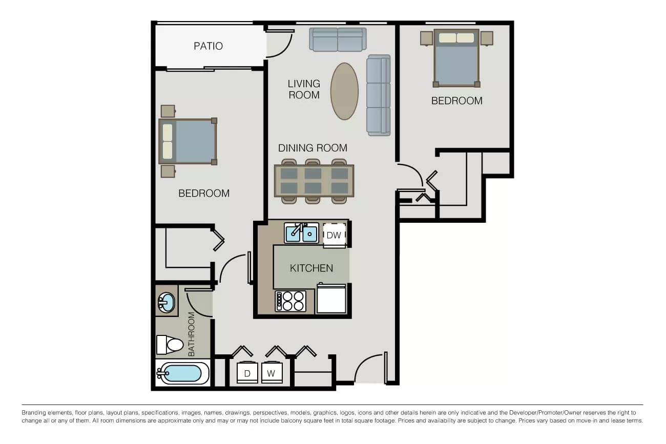 Plan 21B A306 floor plan