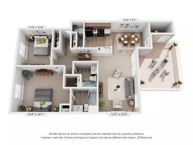 2x2 12102 floor plan