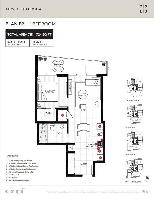 Fairview B2 1314 floor plan