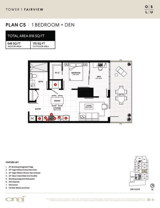 Fairview C5 0214 floor plan