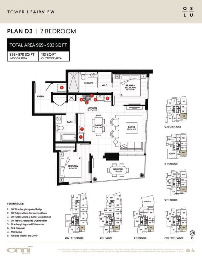 Fairview D3 3020 floor plan