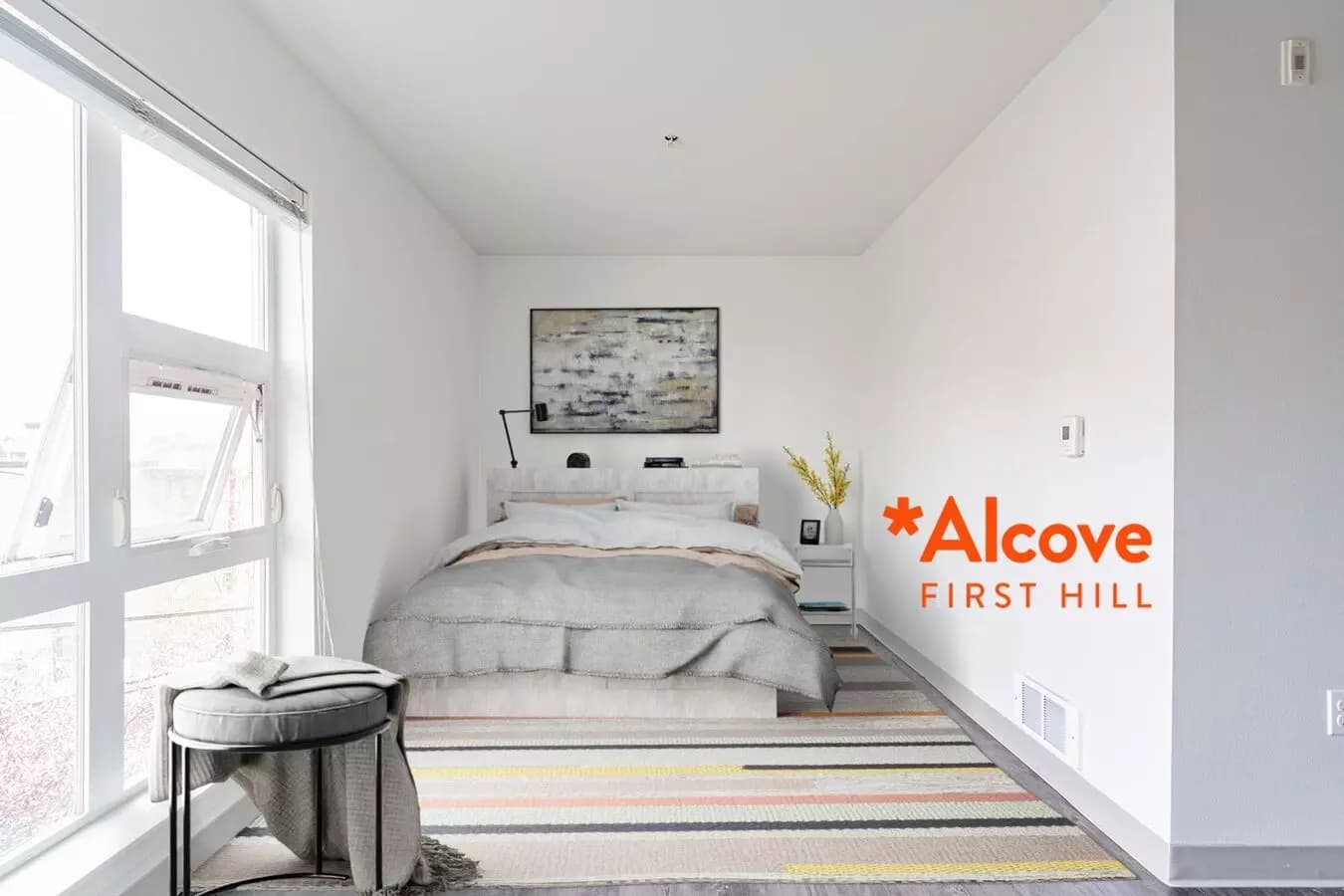 studio / 1.0 ba, $850 floor plan
