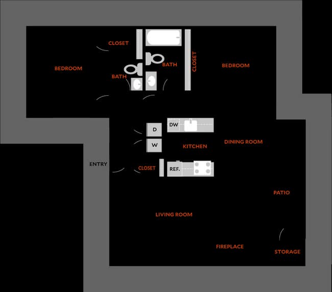 Plan 2A 303 floor plan