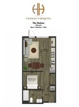 The Chelsea 212 floor plan