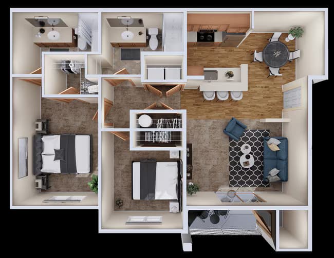 Aspen F205 floor plan