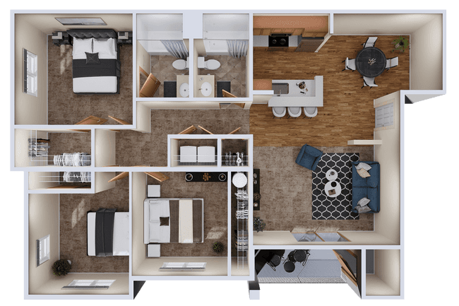 Juniper F307 floor plan